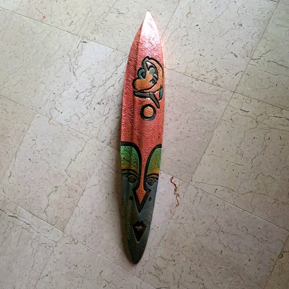 Original hand painted signed Hatian art